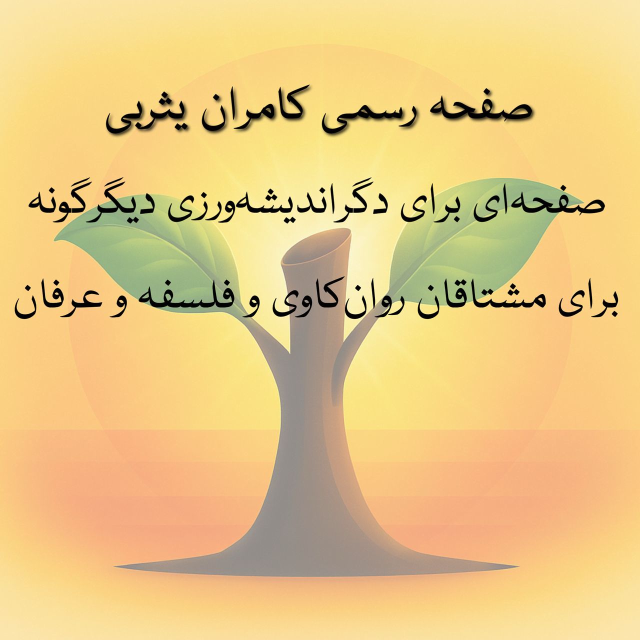 پیج اول دکتر کامران یثربی